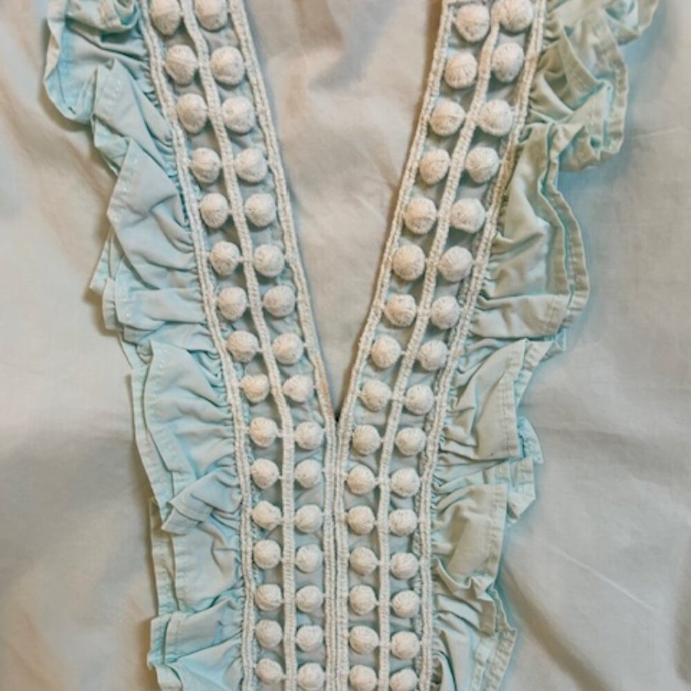 Talbots Tank with Ruffle - Picture 3 of 4